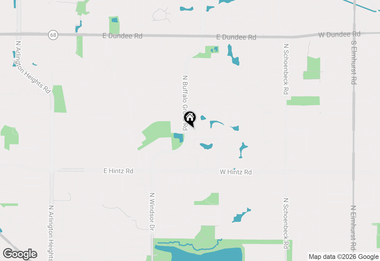 Map of 1775 Lakeview Drive #A, Wheeling, IL 60090