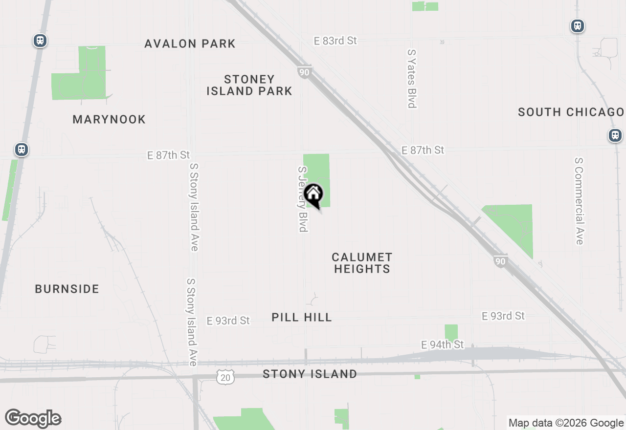 Map of 8914 S Chappel Avenue, Chicago, IL 60617