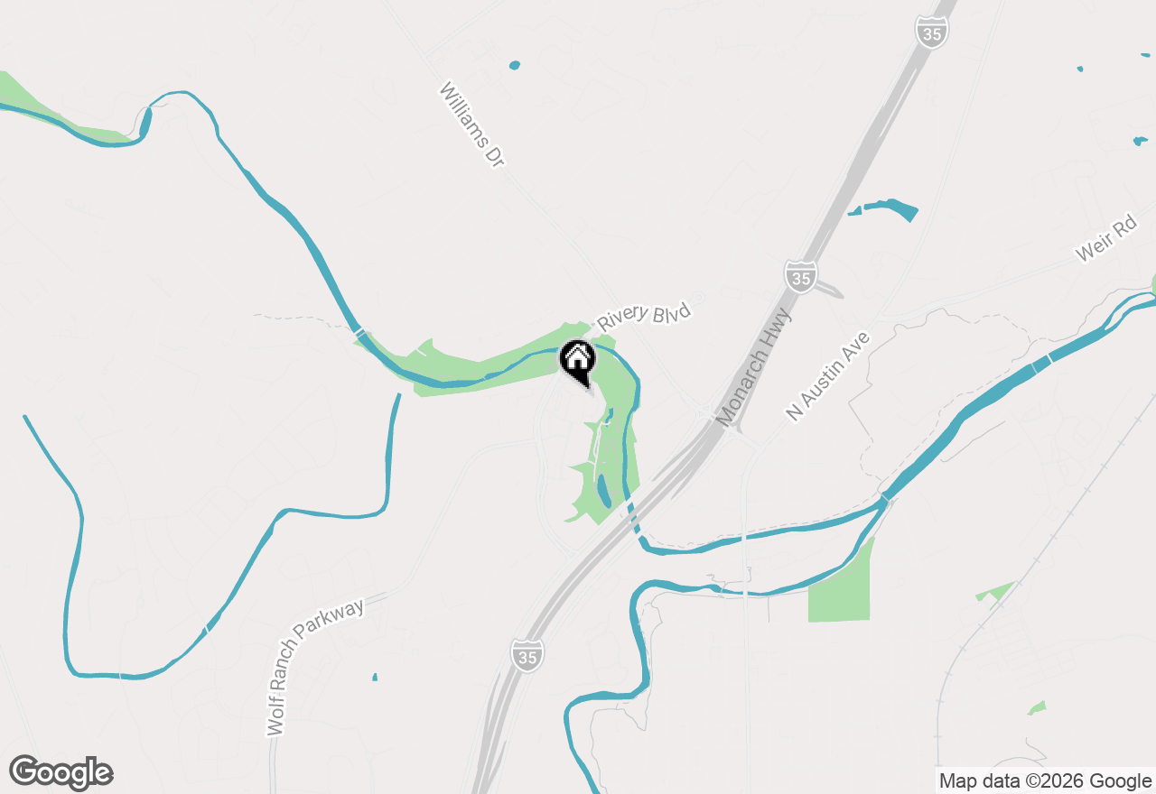 Map of 1112 Highknoll Ln, Georgetown, TX 78628