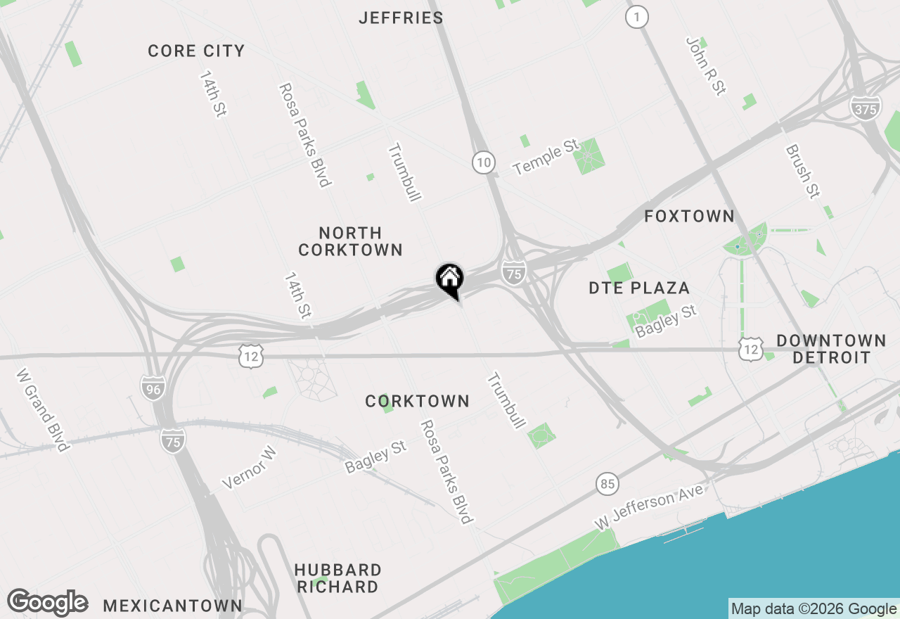 Map of 1507 W Fisher Freeway, Detroit, MI 48216