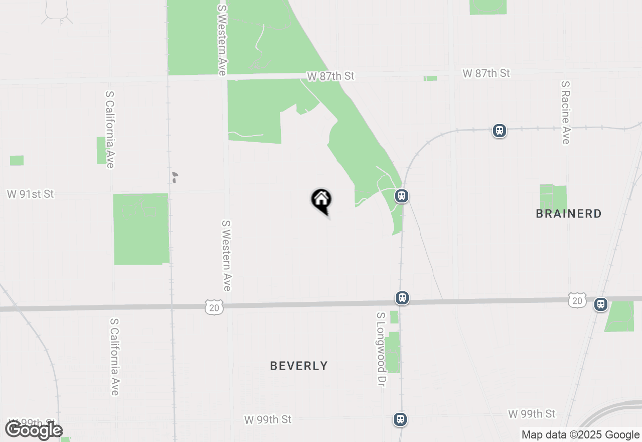 Map of 9205 S Hoyne Avenue, Chicago, IL 60643