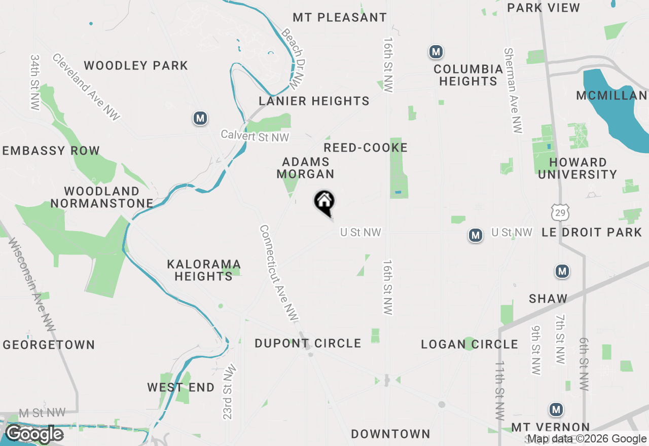 Map of 2038 18th Street Nw #101, Washington, DC 20009