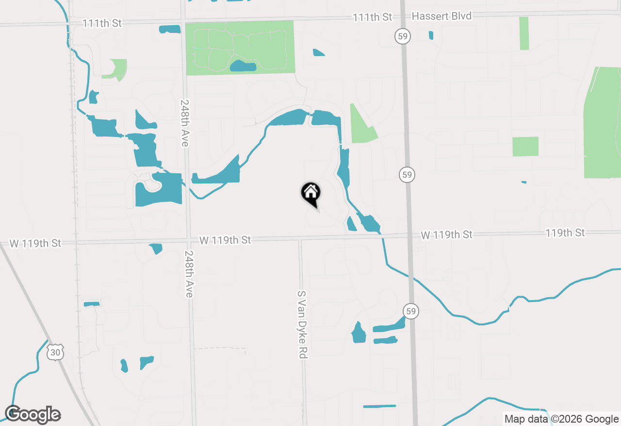 Map of 24235 Leski Lane, Plainfield, IL 60585