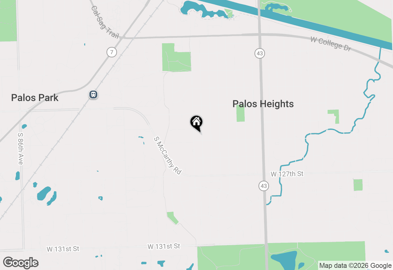 Map of 12431 S 76th Avenue, Palos Heights, IL 60463