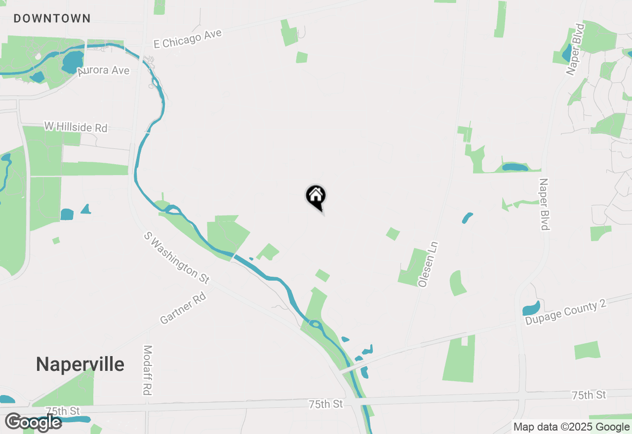 Map of 786 E Gartner Road, Naperville, IL 60540