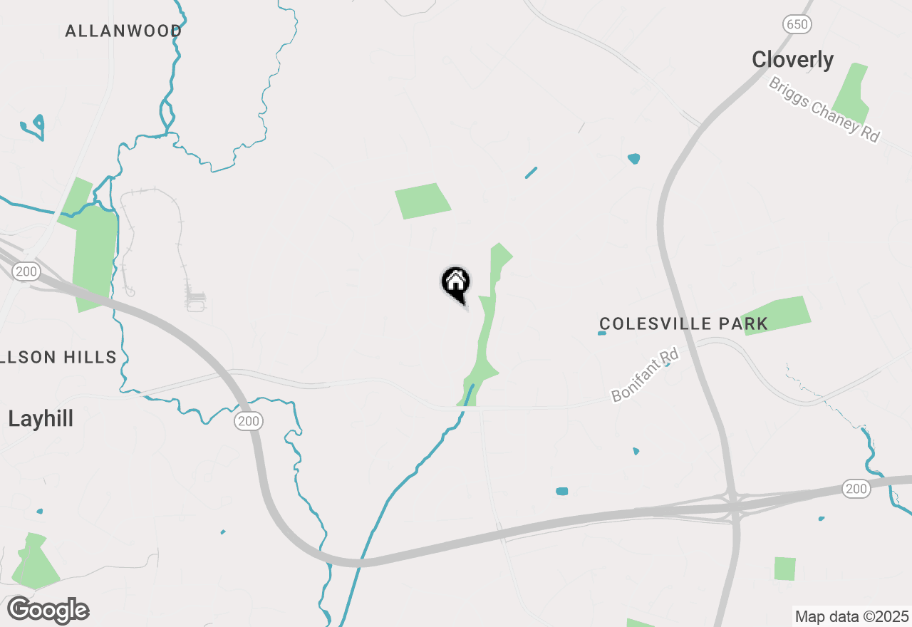 Map of 14709 Notley Road, Silver Spring, MD 20905