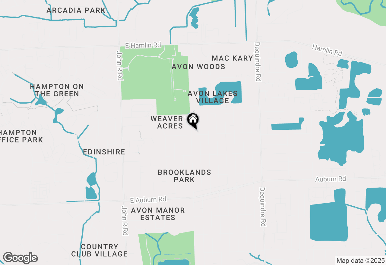 Map of 2475 Culbertson Avenue, Rochester Hills, MI 48307