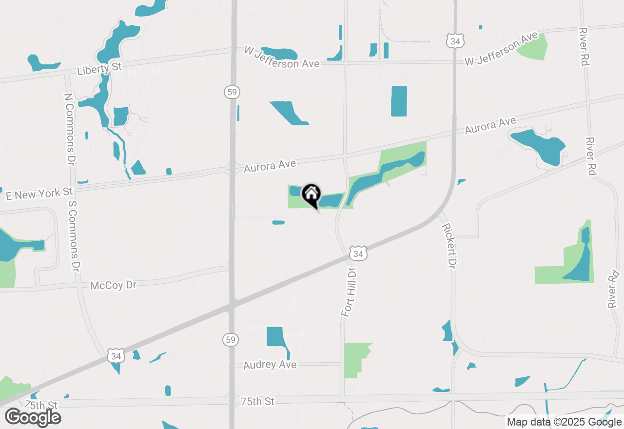 Map of 2589 Arcadia Circle, Naperville, IL 60540