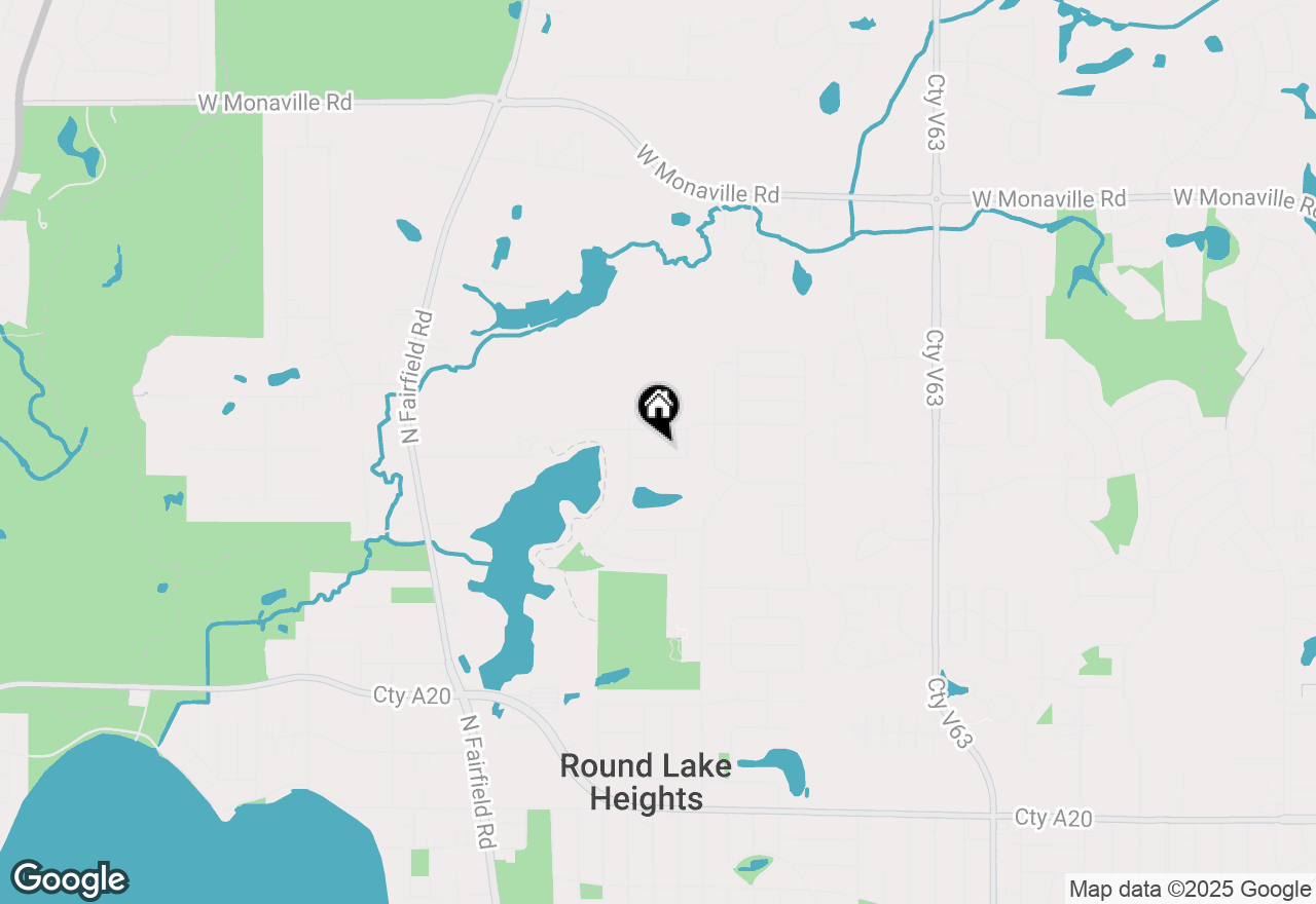 Map of 870 Seneca Trail, Round Lake Heights, IL 60073