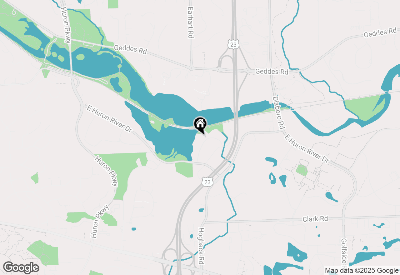 Map of 4081 Thornoaks Drive, Ann Arbor, MI 48104