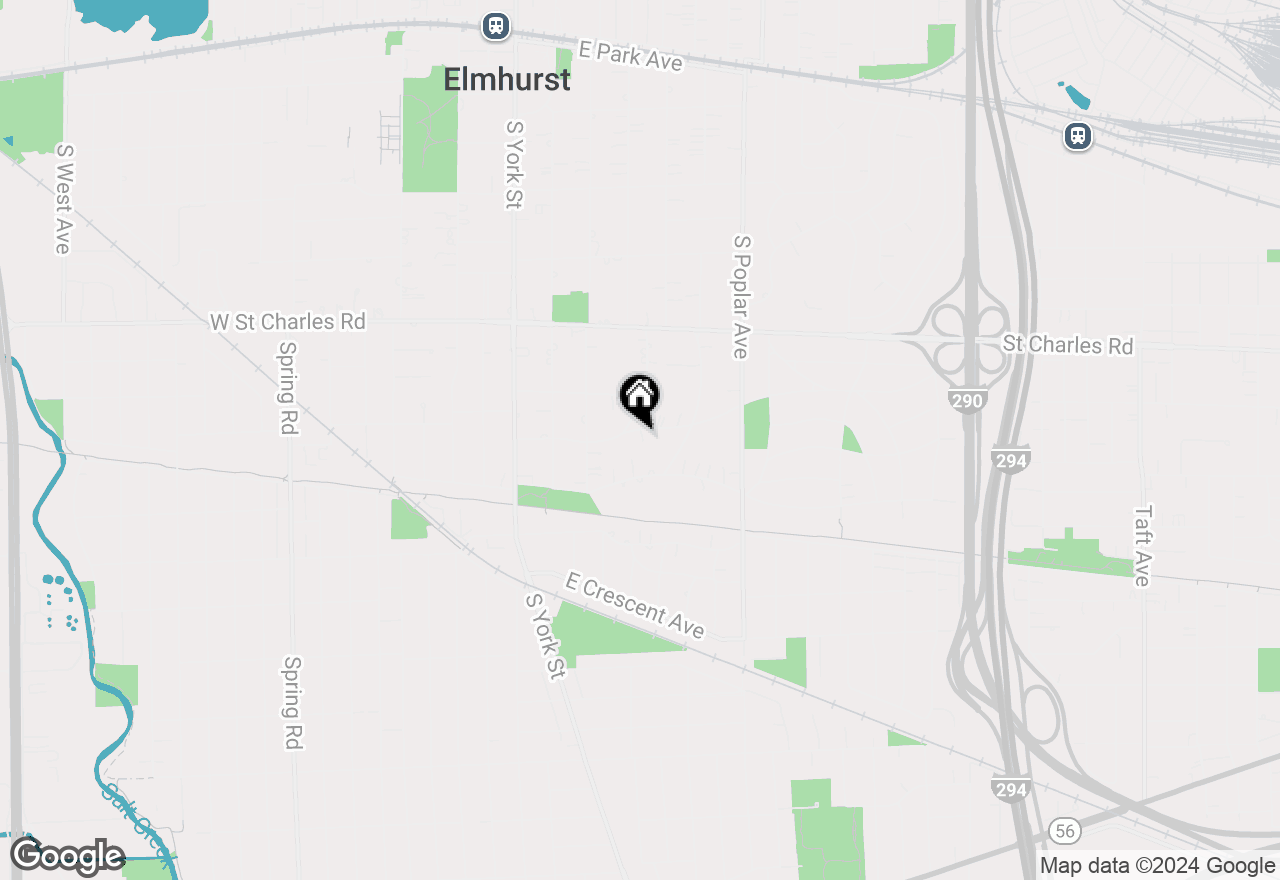 Map of 202 E May Street, Elmhurst, IL 60126