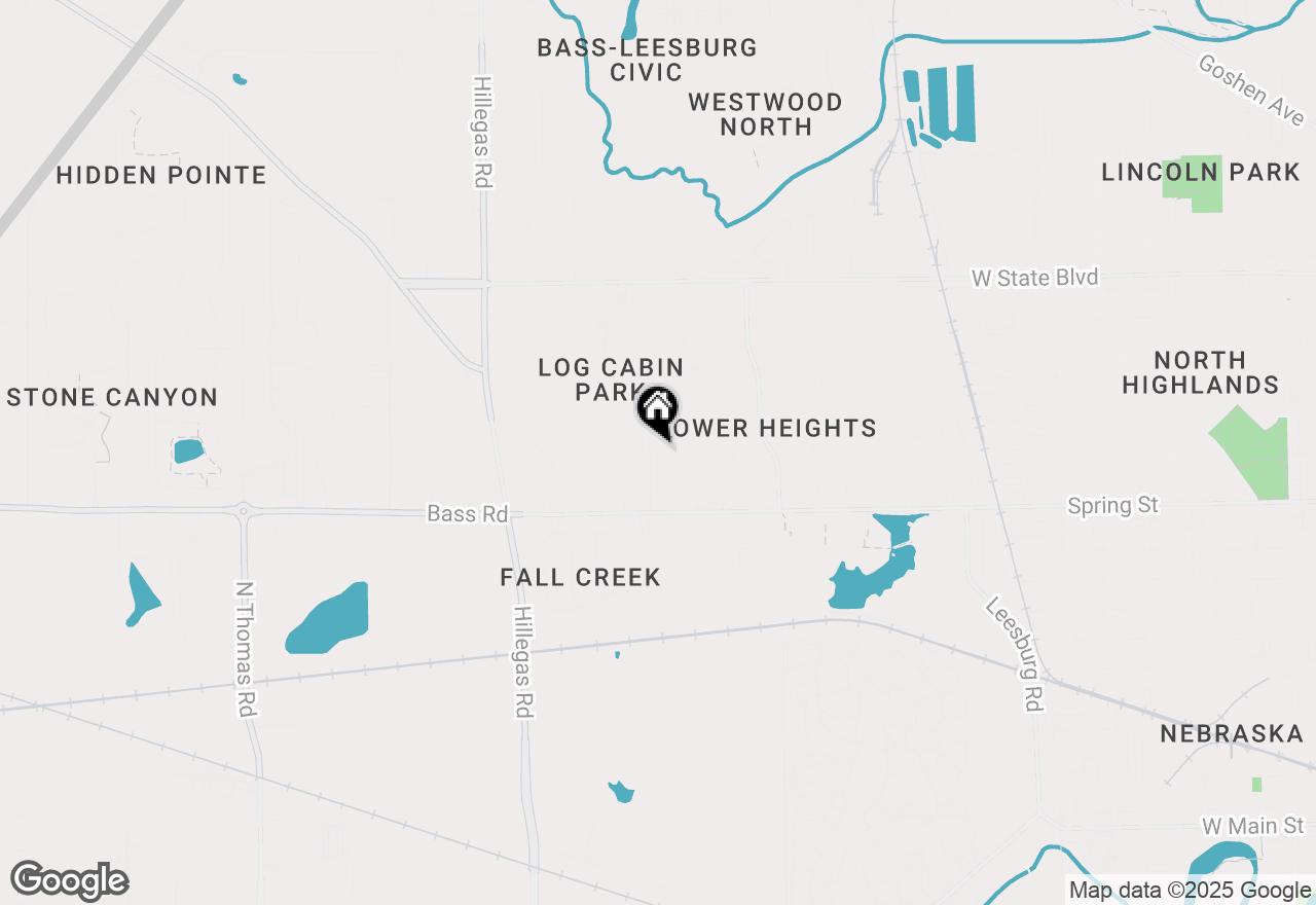 Map of 1726 Lathrop Drive, Fort Wayne, IN 46808