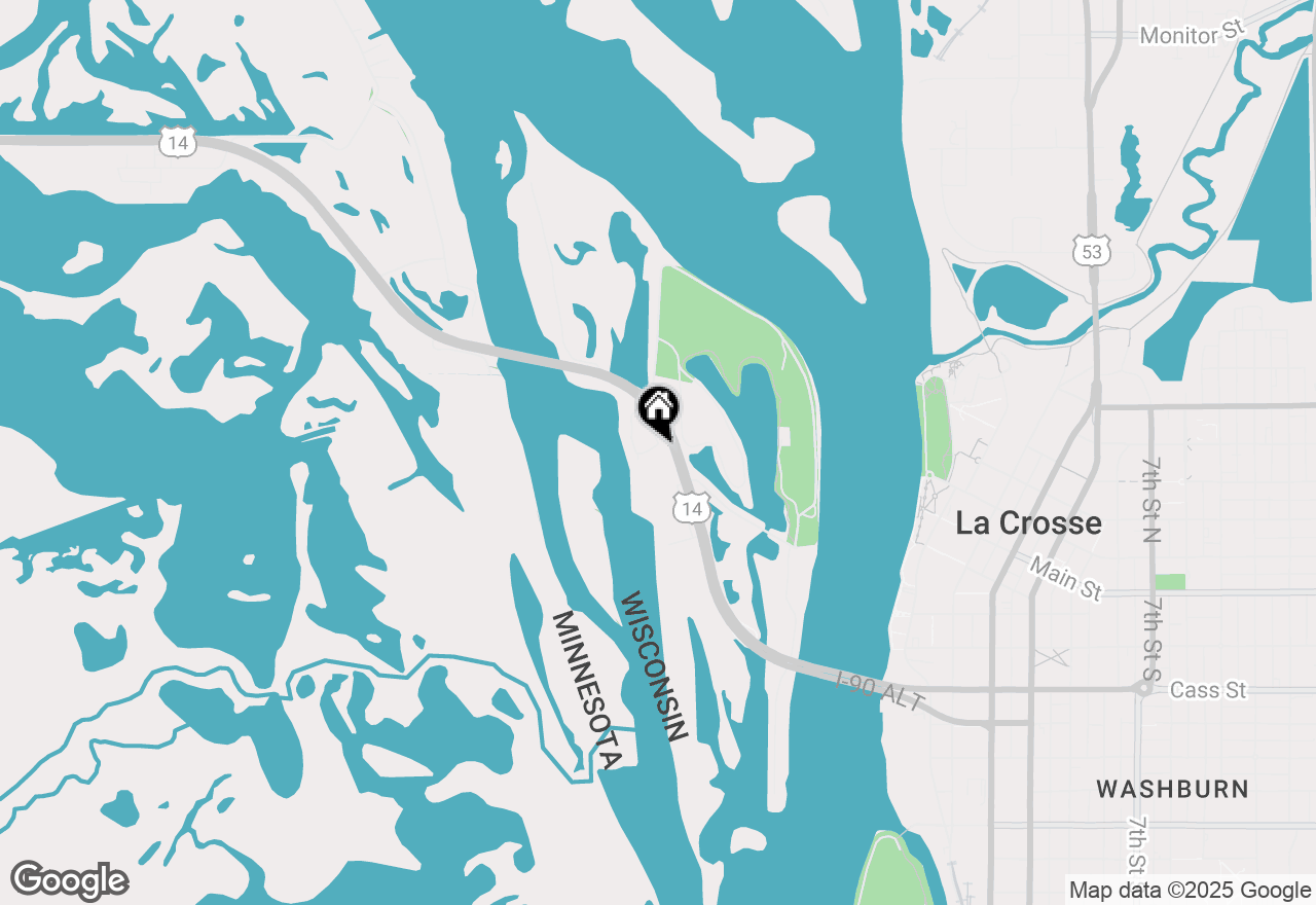 Map of 328 River Pt, La Crosse, WI 54601