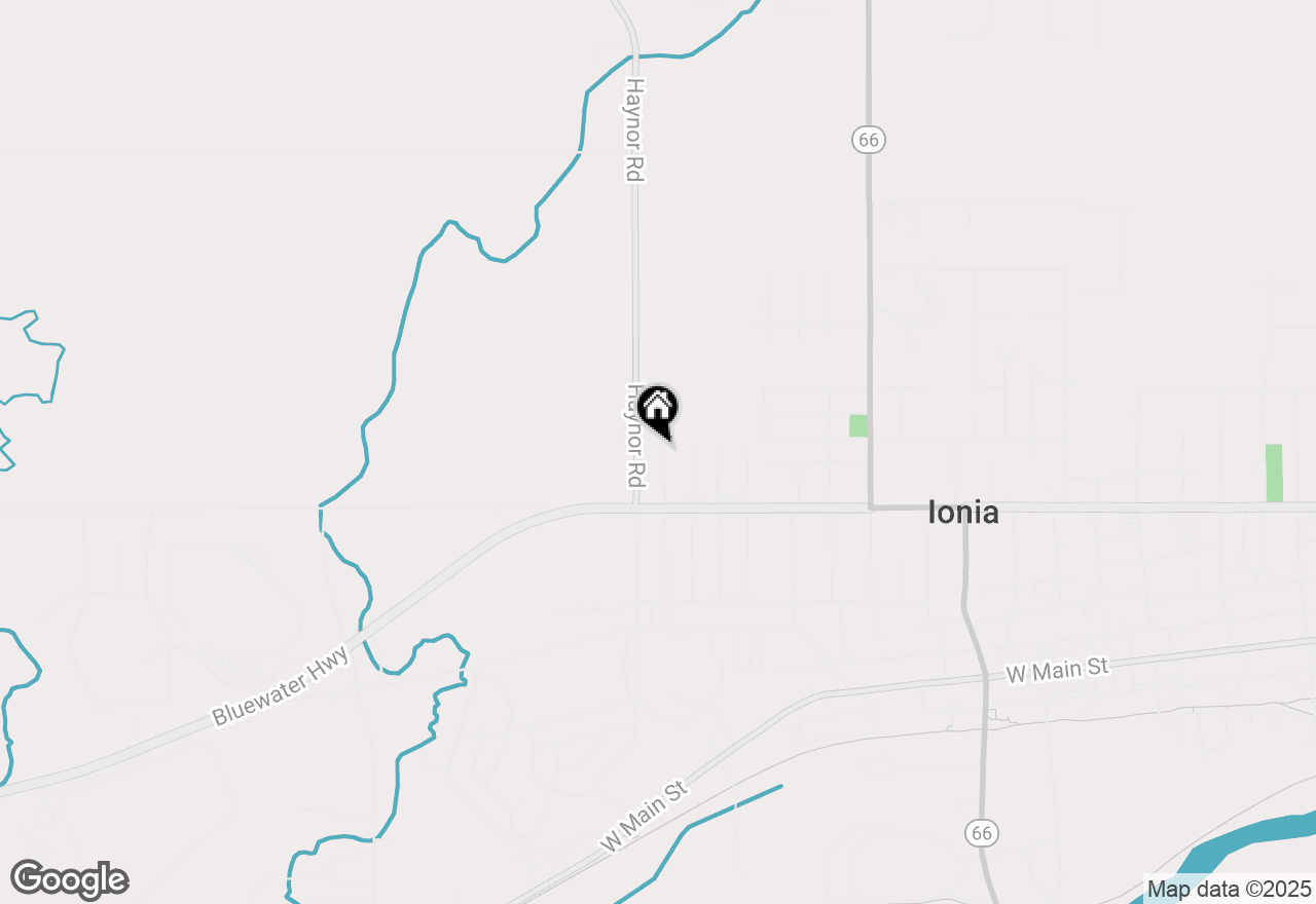 Map of Parcel A Jermyn Street, Ionia, MI 48846