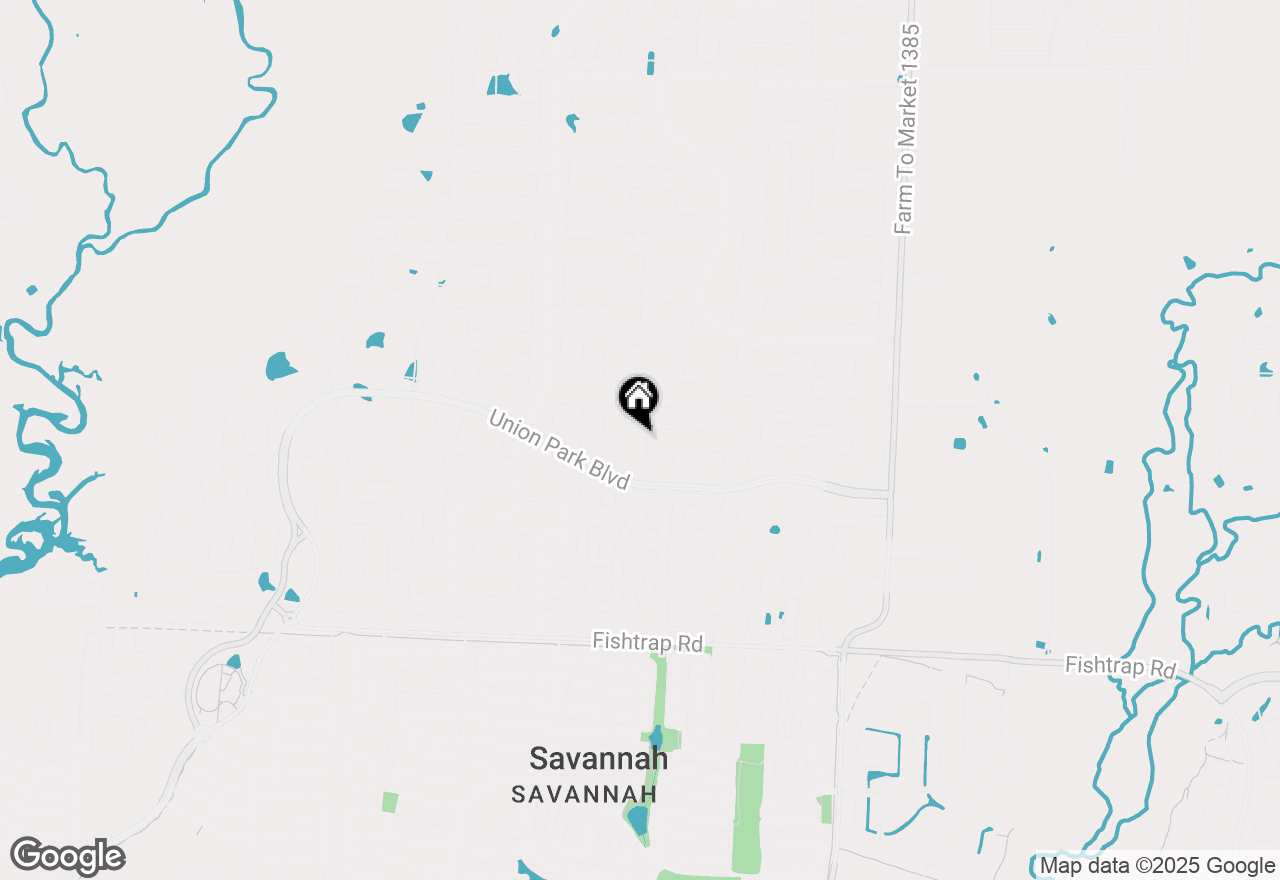 Map of 7432 Wispy Willow Lane, Little Elm, TX 76227