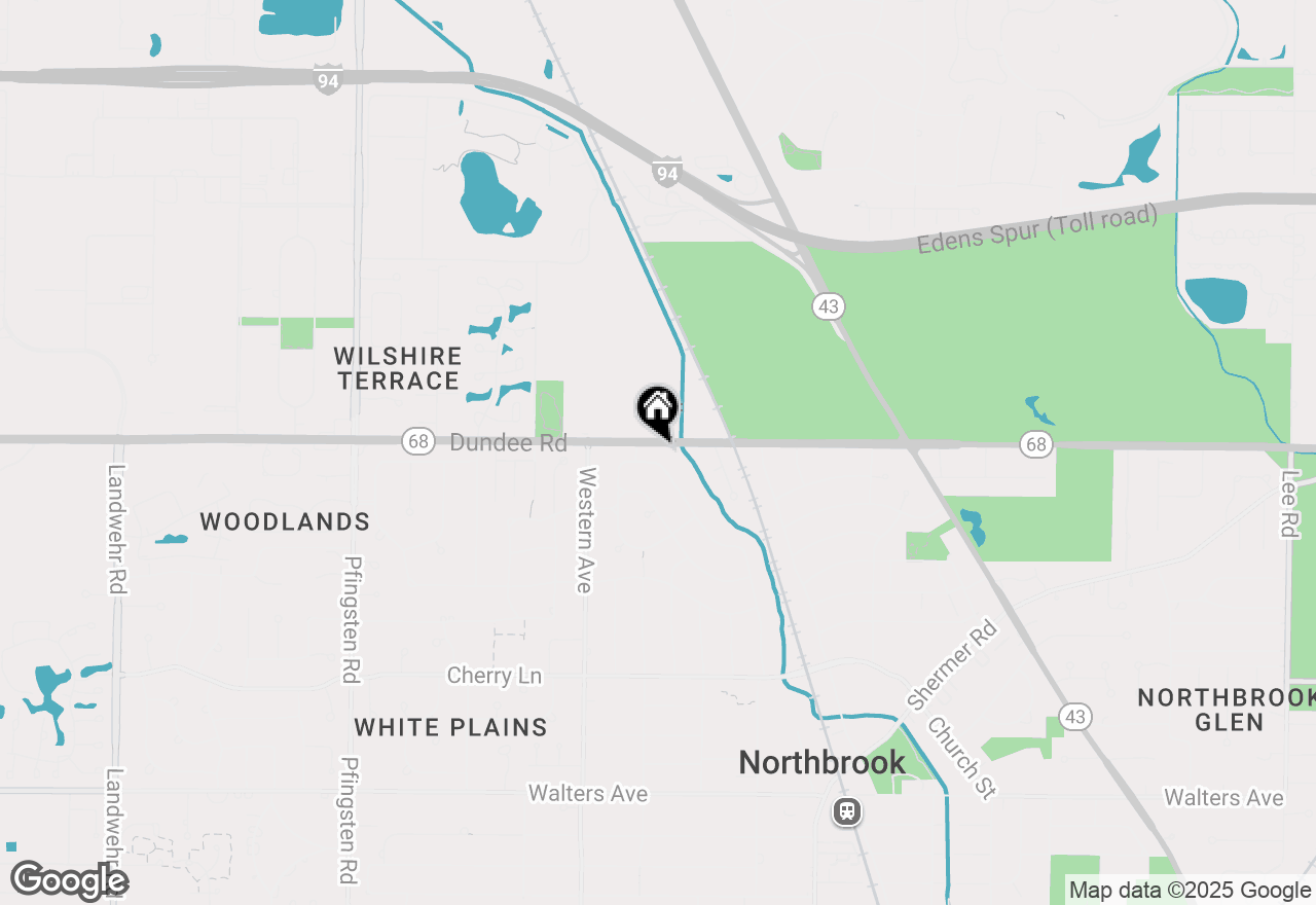 Map of 809 Cedar Lane, Northbrook, IL 60062