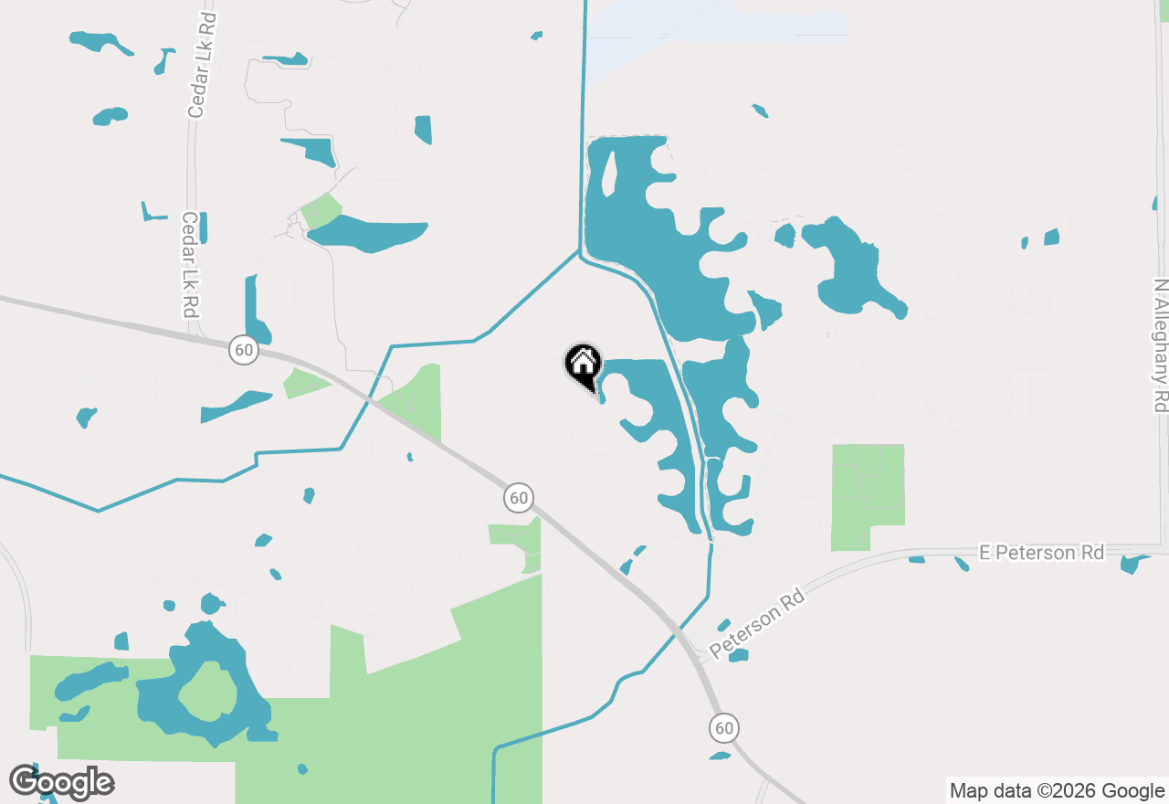 Map of 76 Rocking Horse Lane, Grayslake, IL 60046
