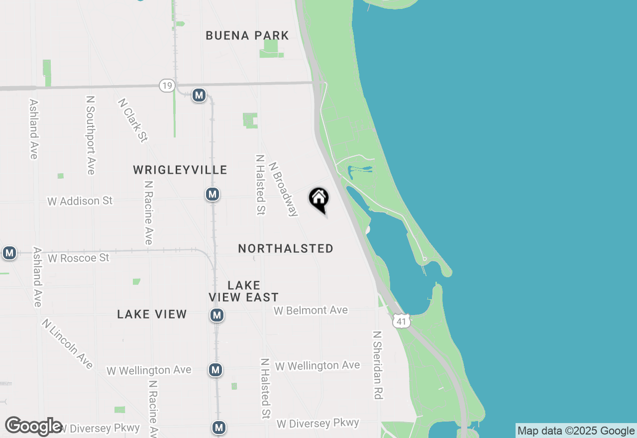 Map of 559 W Cornelia Avenue, Chicago, IL 60657