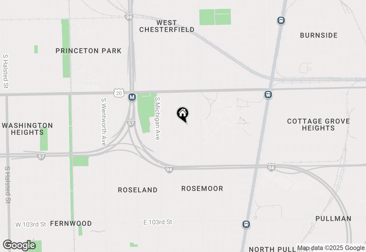 Map of 9704 S Forest Avenue, Chicago, IL 60628