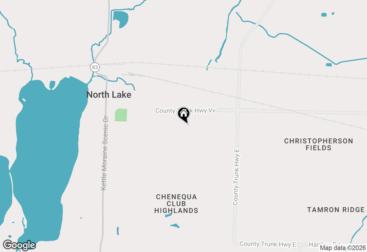Map of W309N7516 Champion Run, Hartland, WI 53029