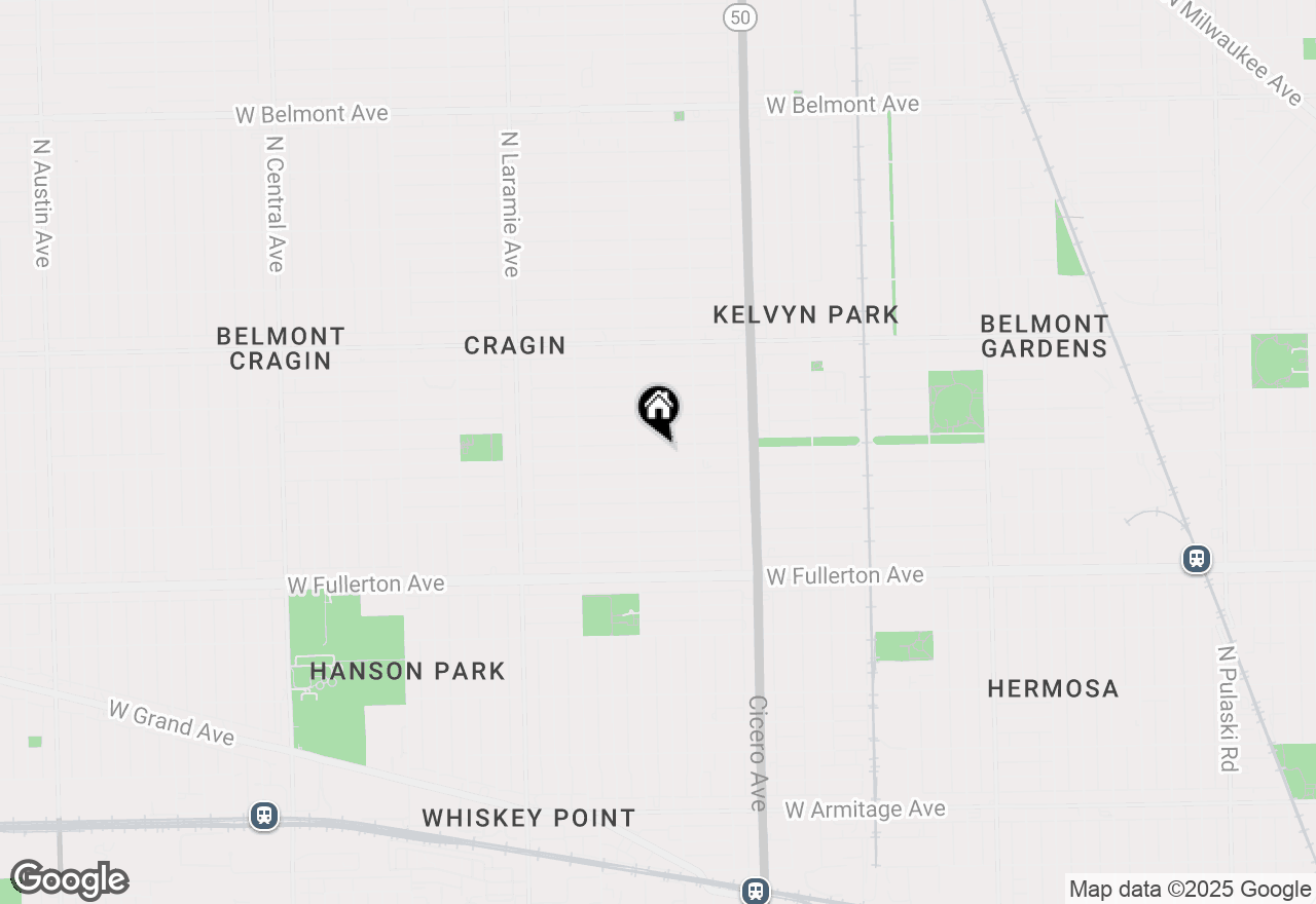 Map of 4938 W Wrightwood Avenue, Chicago, IL 60639
