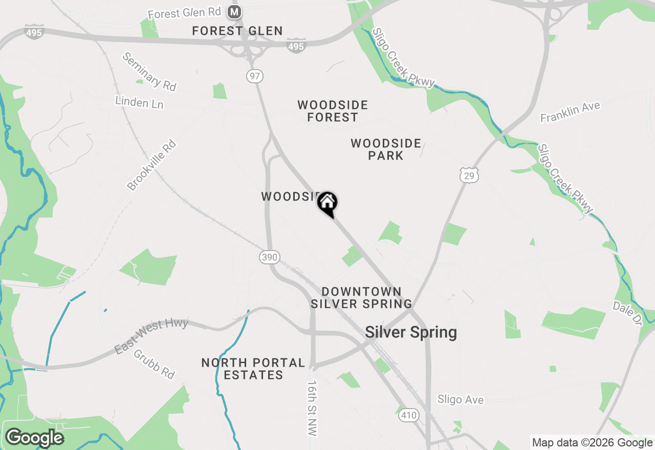 Map of 8803 Courts Way, Silver Spring, MD 20910