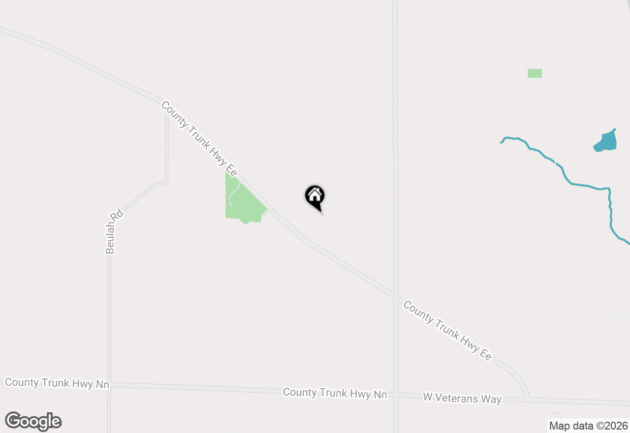 Map of S86W31341 Meyer Dr, Mukwonago, WI 53149