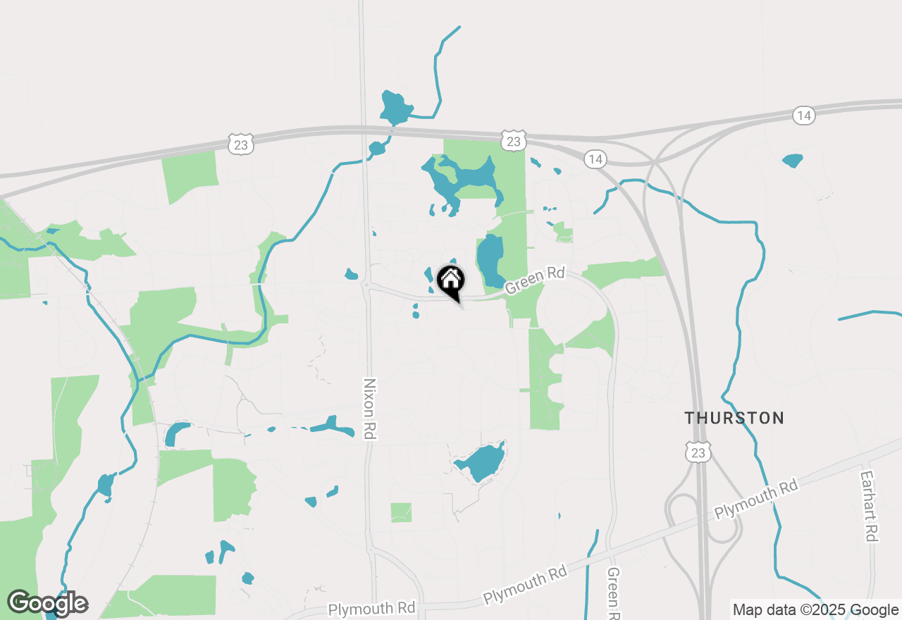 Map of 3007 Cedarbrook Road, Ann Arbor, MI 48105