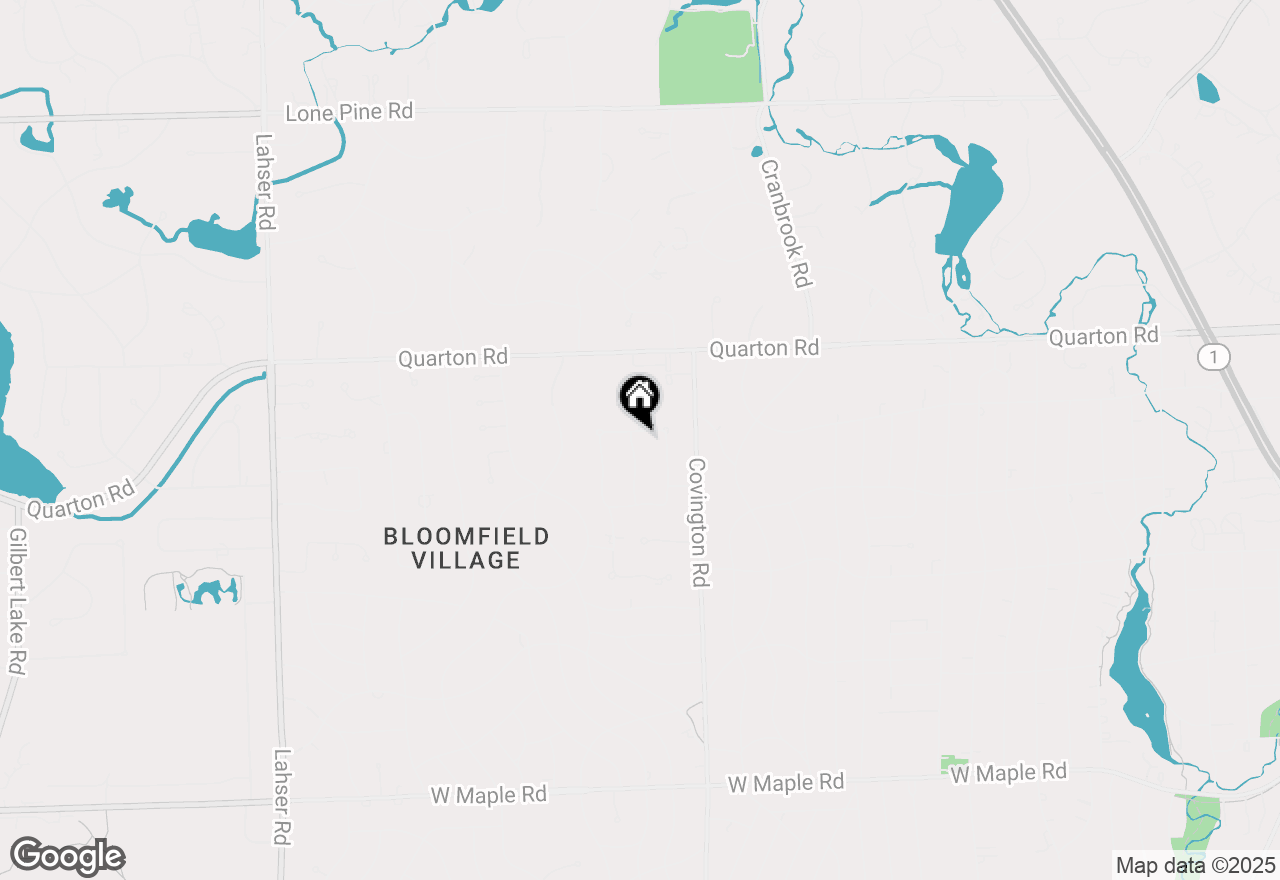 Map of 1360 Indian Mound E, Bloomfield Hills, MI 48301