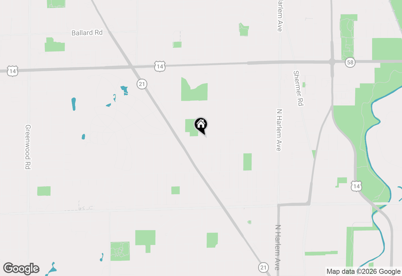 Map of 7621 W Main Street, Niles, IL 60714