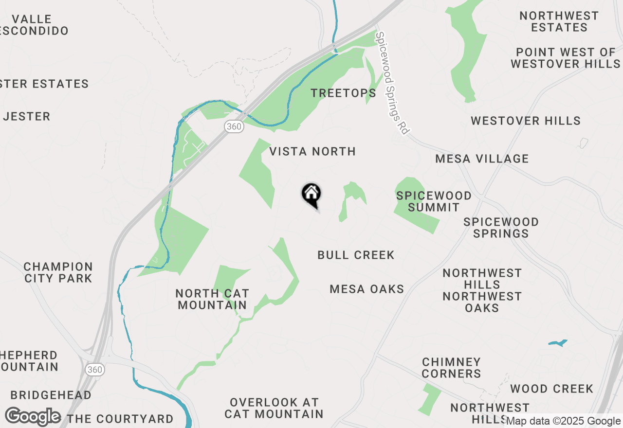Map of 7512 Downridge Dr, Austin, TX 78731