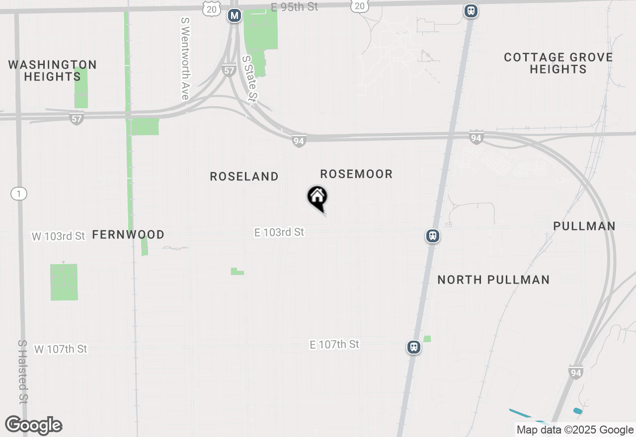 Map of 10231 S Prairie Avenue, Chicago, IL 60628