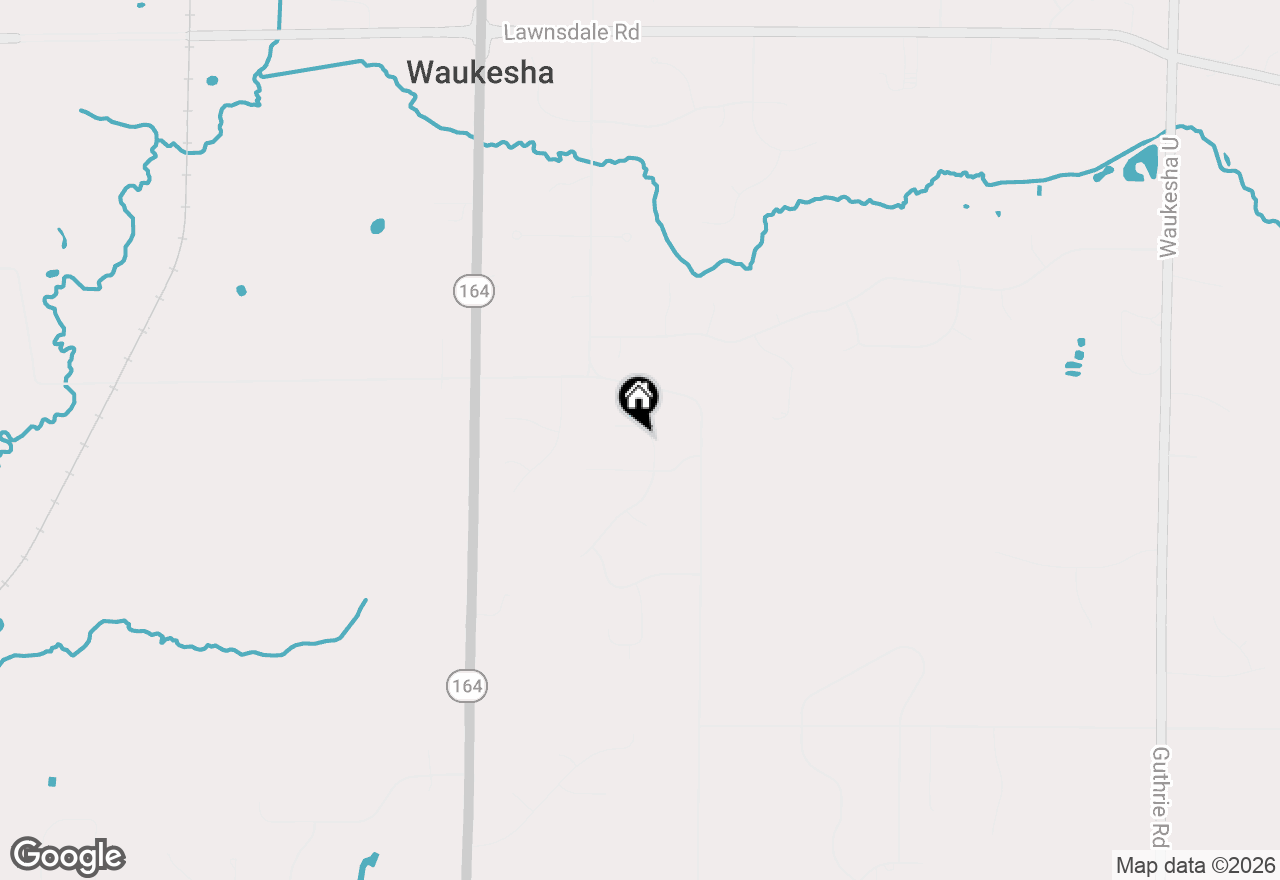 Map of S54W23631 Maple Hill Ct, Waukesha, WI 53189