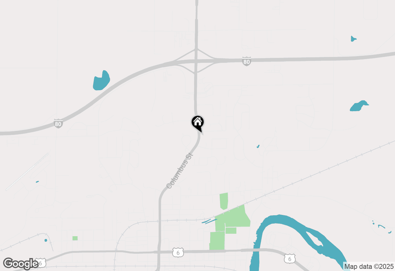 Map of 2707 Columbus Street, Ottawa, IL 61350