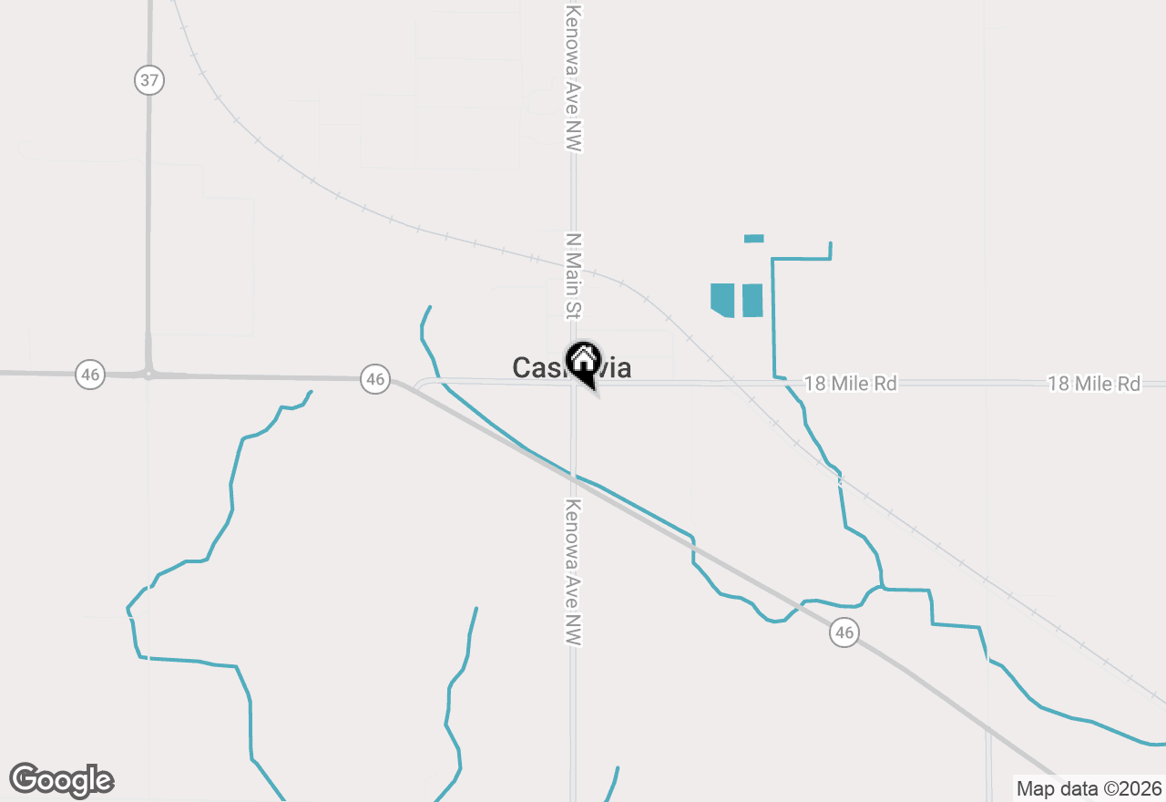 Map of 34 S Main Street Nw, Casnovia, MI 49318