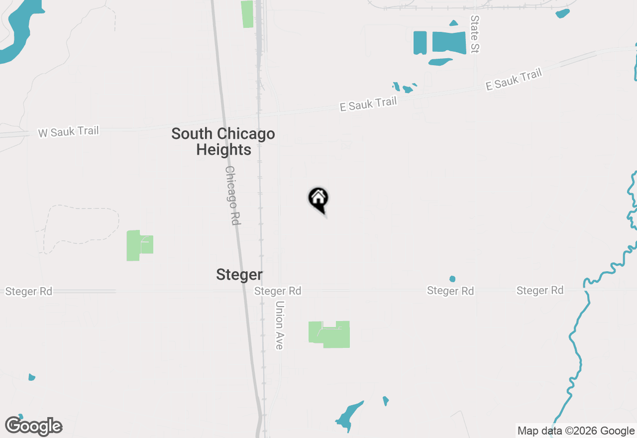 Map of 3120 Florence Avenue, Steger, IL 60475