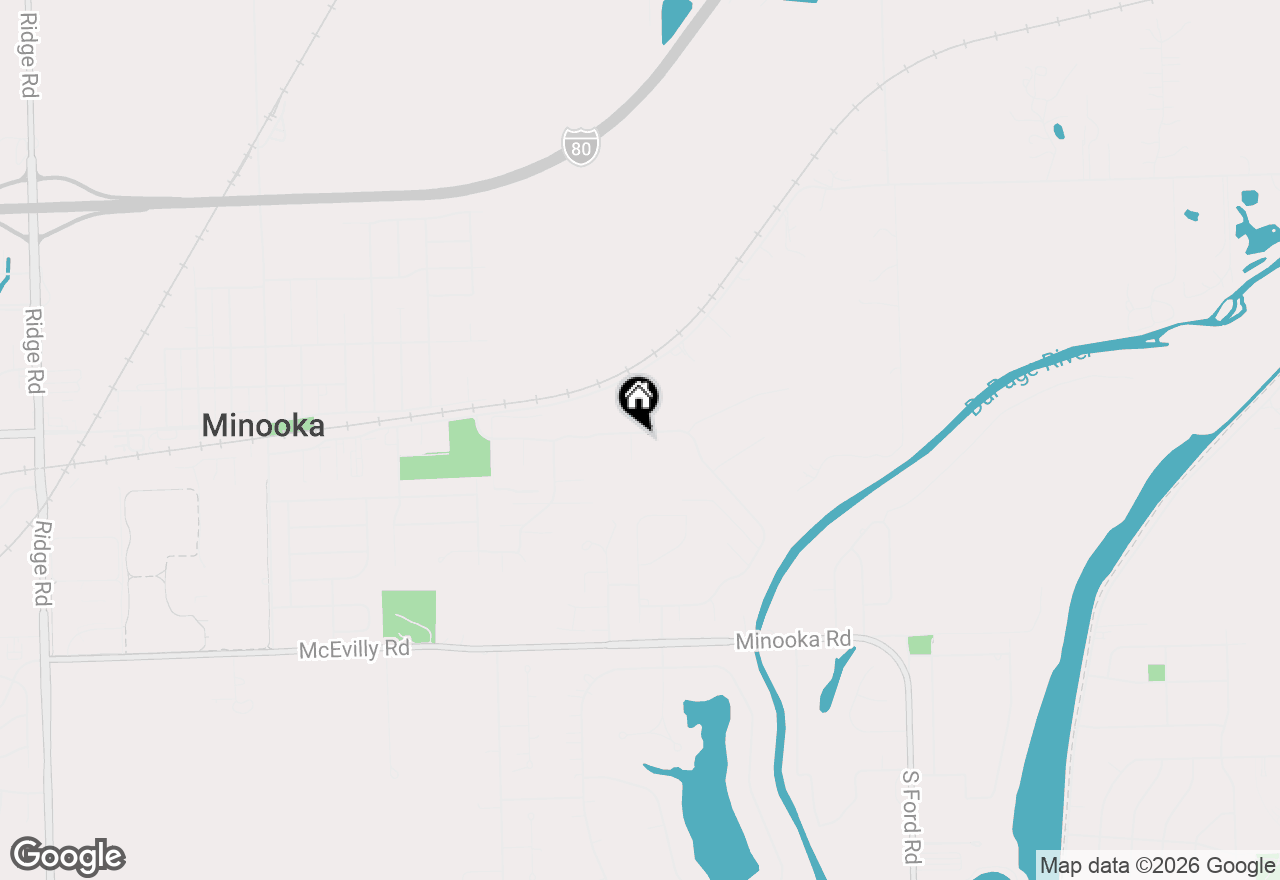 Map of 500 Rivers Edge Drive, Minooka, IL 60447