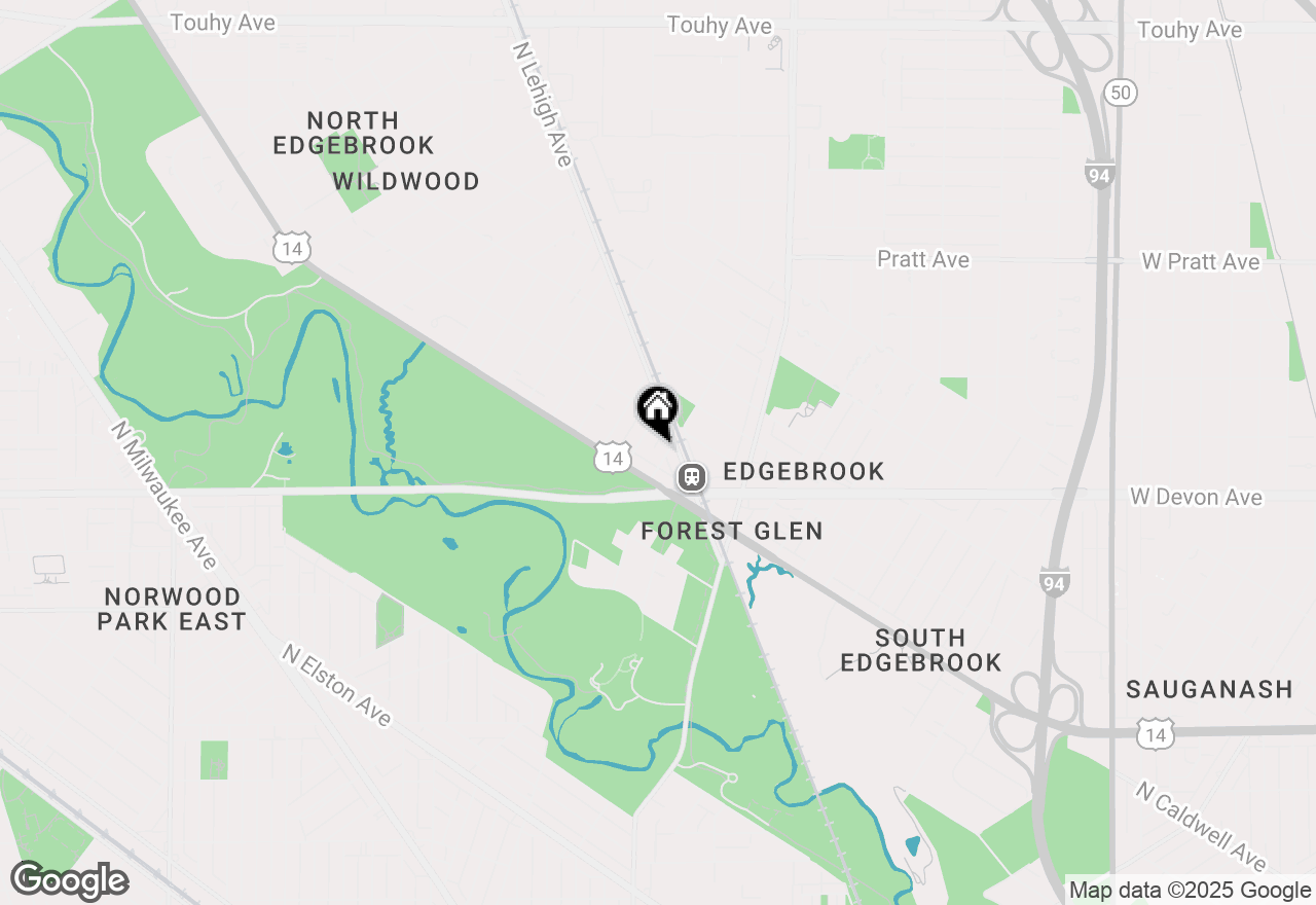 Map of 6444 N Algonquin Avenue, Chicago, IL 60646