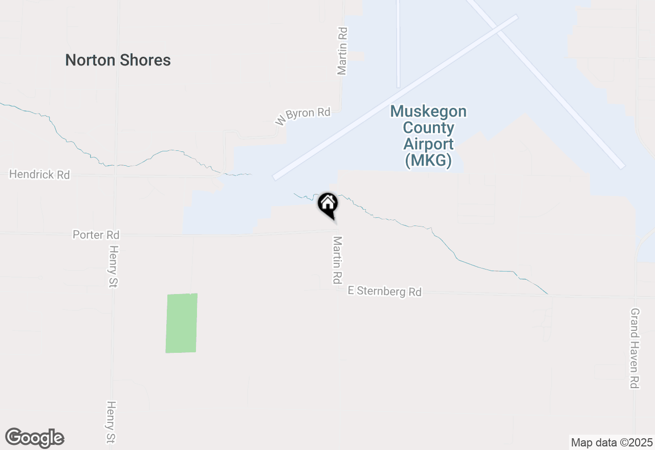 Map of 34 Porter Road, Norton Shores, MI 49441