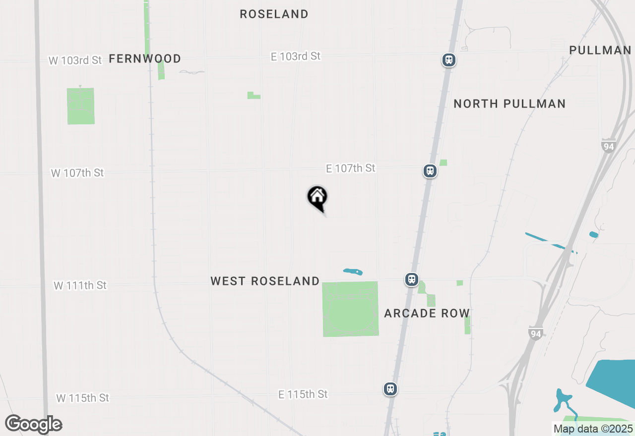 Map of 10844 S Indiana Avenue, Chicago, IL 60628