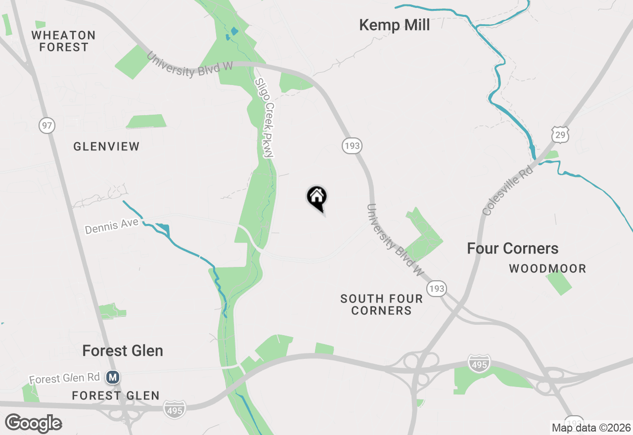Map of 905 Robin Road, Silver Spring, MD 20901