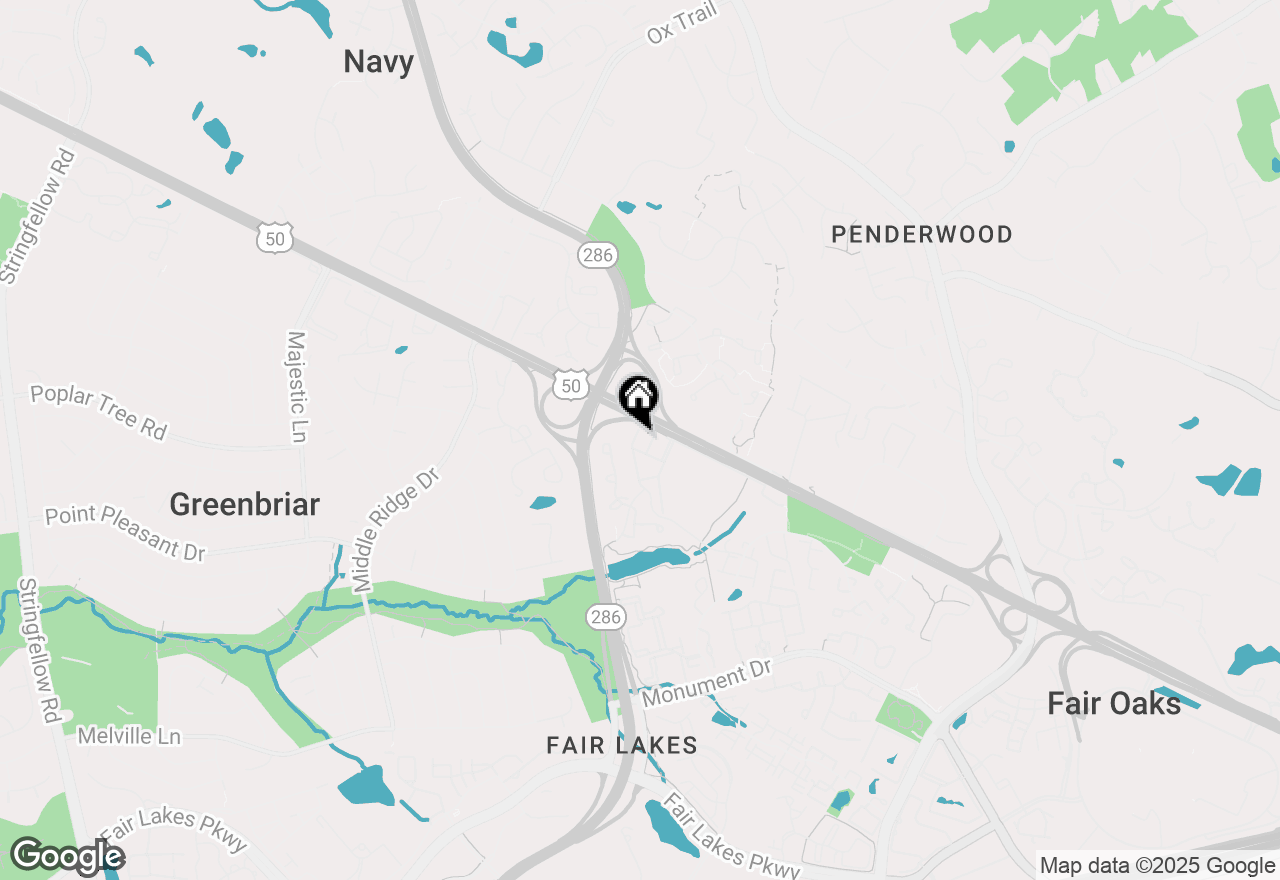 Map of 4009 Timber Oak Trail, Fairfax, VA 22033