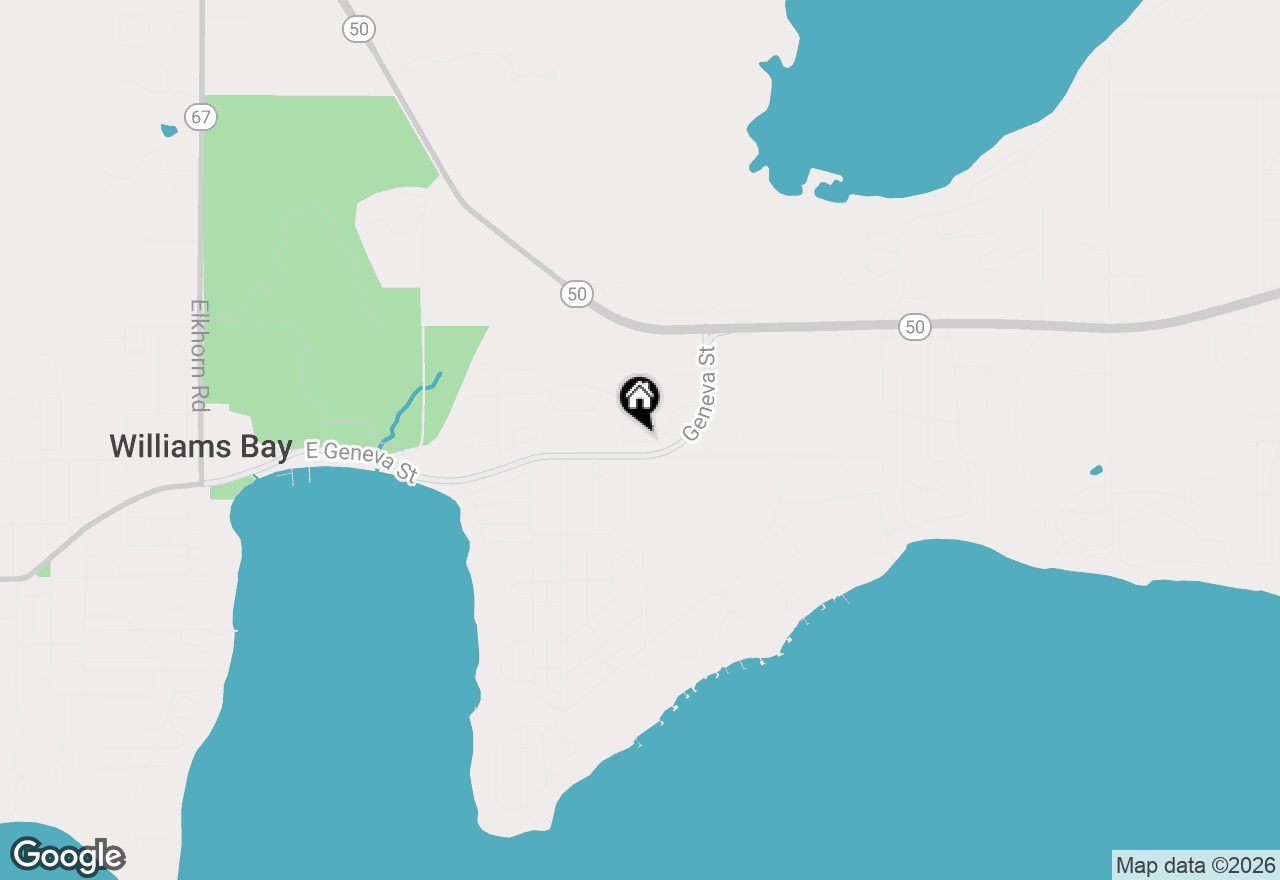 Map of 91 Potawatomi Rd #G4, Williams Bay, WI 53191
