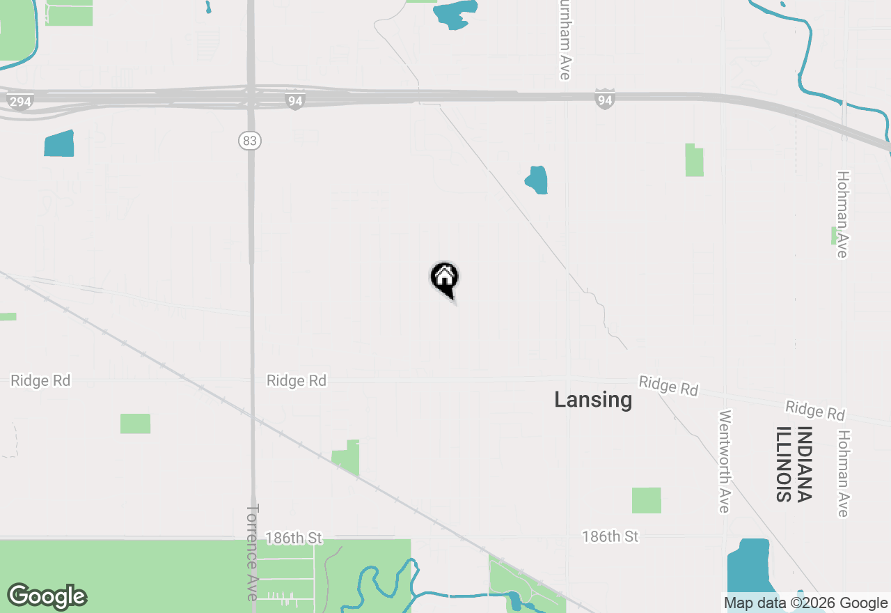 Map of 18006 Oakwood Avenue, Lansing, IL 60438