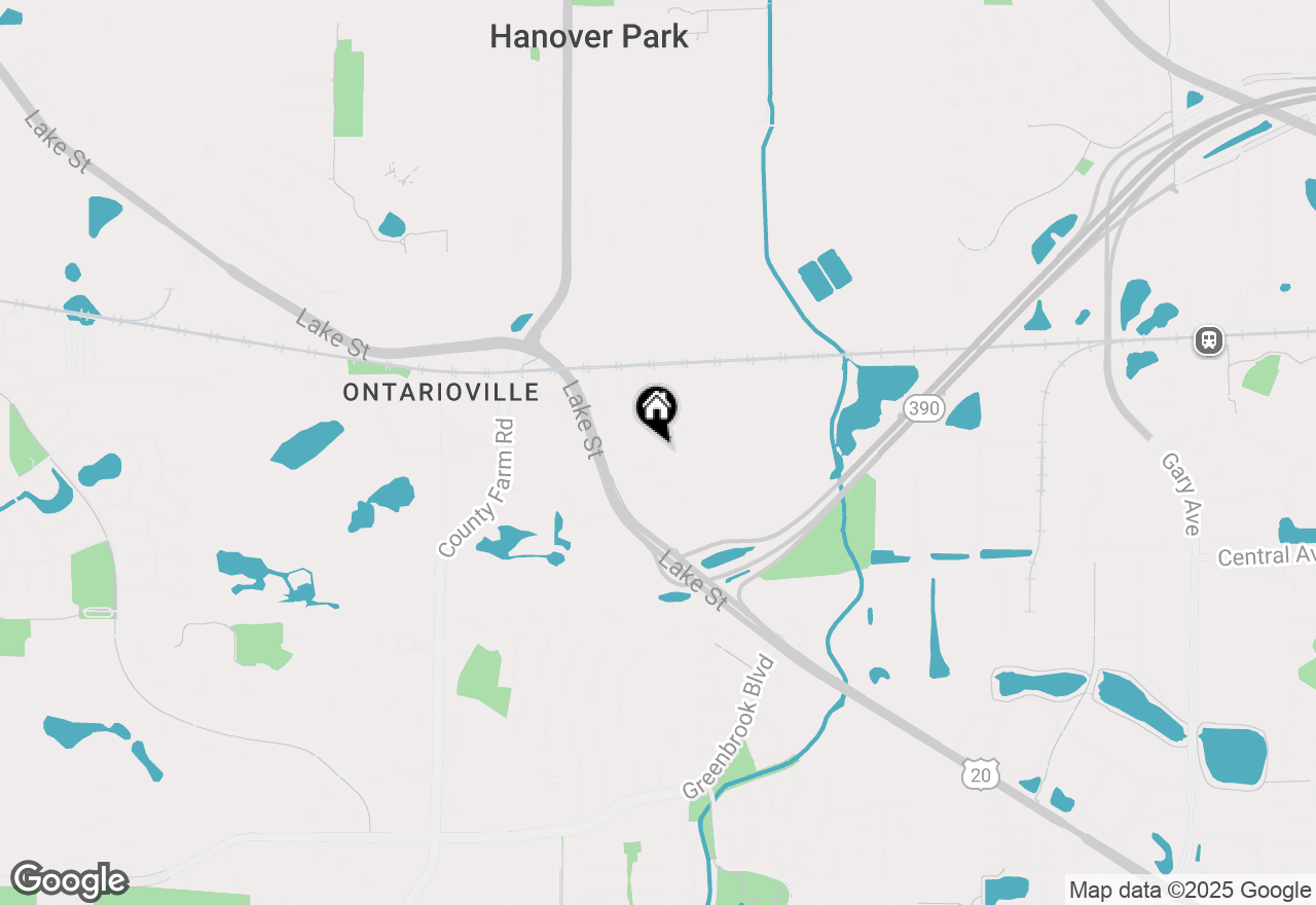 Map of 1443 Bear Flag Drive #1443, Hanover Park, IL 60133