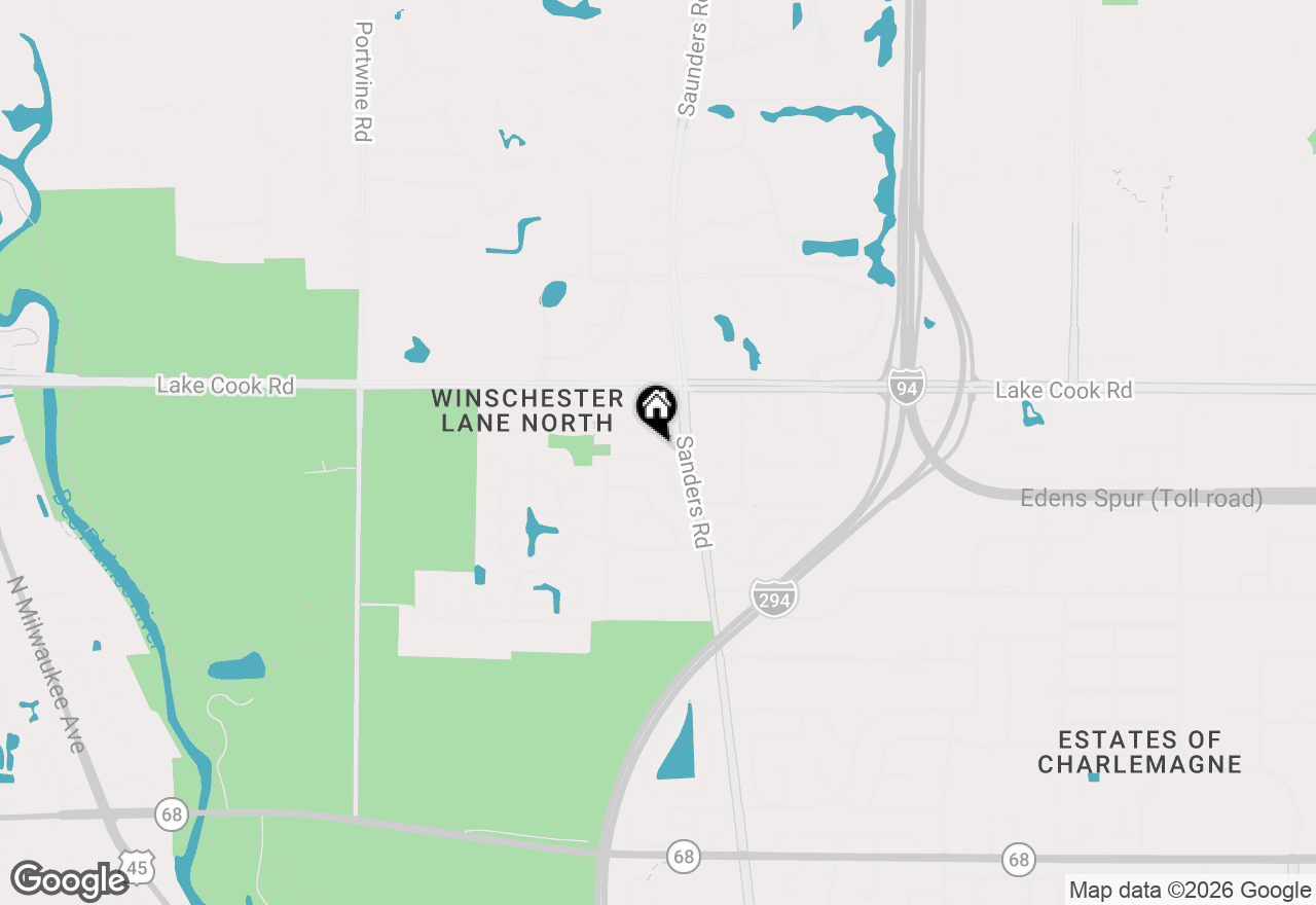 Map of 4328 Phyllis Drive, Northbrook, IL 60062
