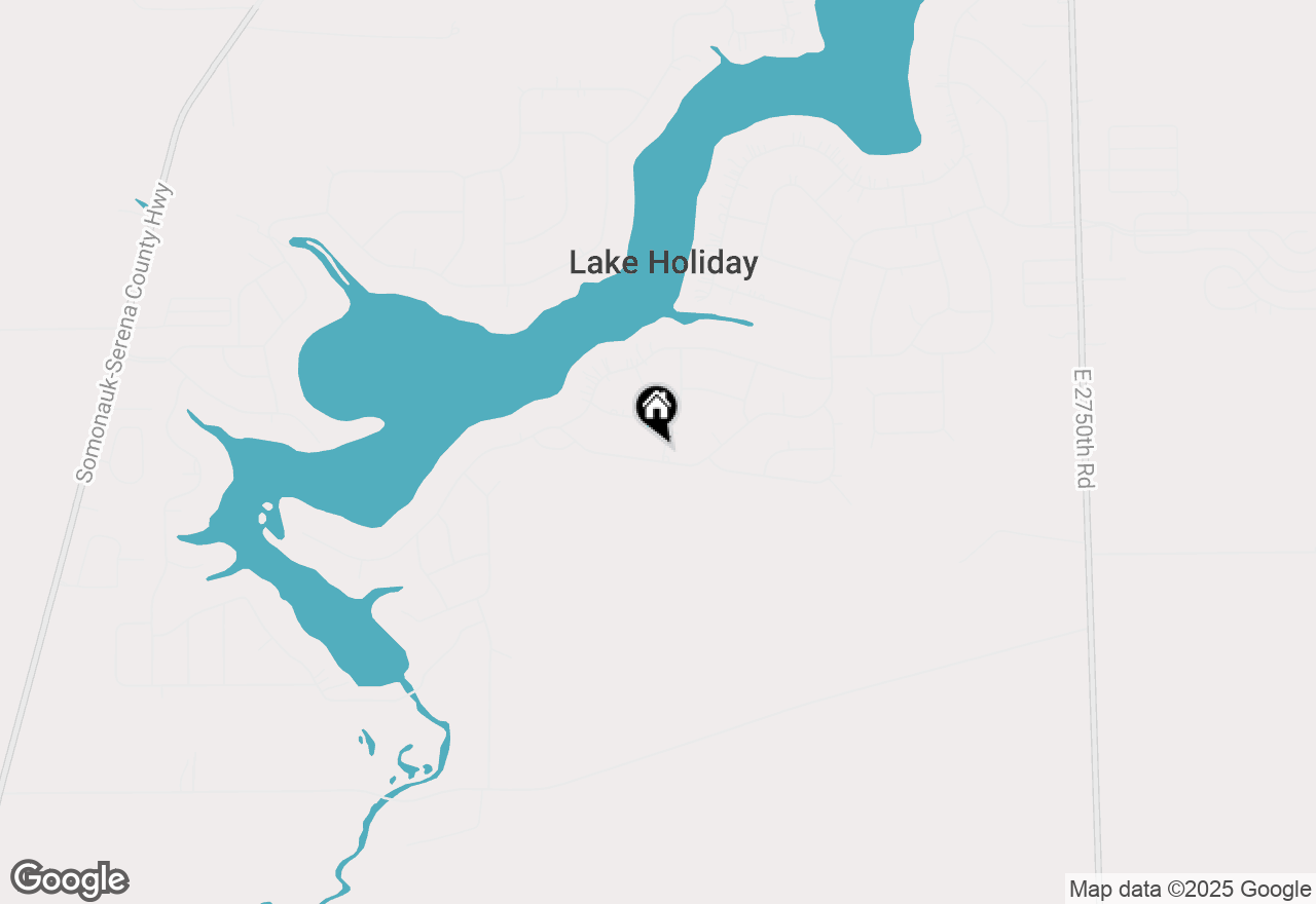 Map of 895 Nancy Road, Lake Holiday, IL 60548