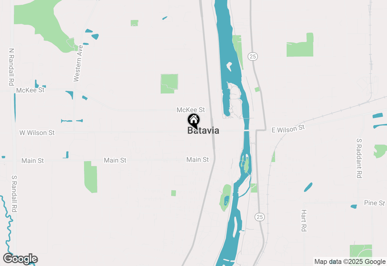 Map of 3 S Lincoln Street #3, Batavia, IL 60510