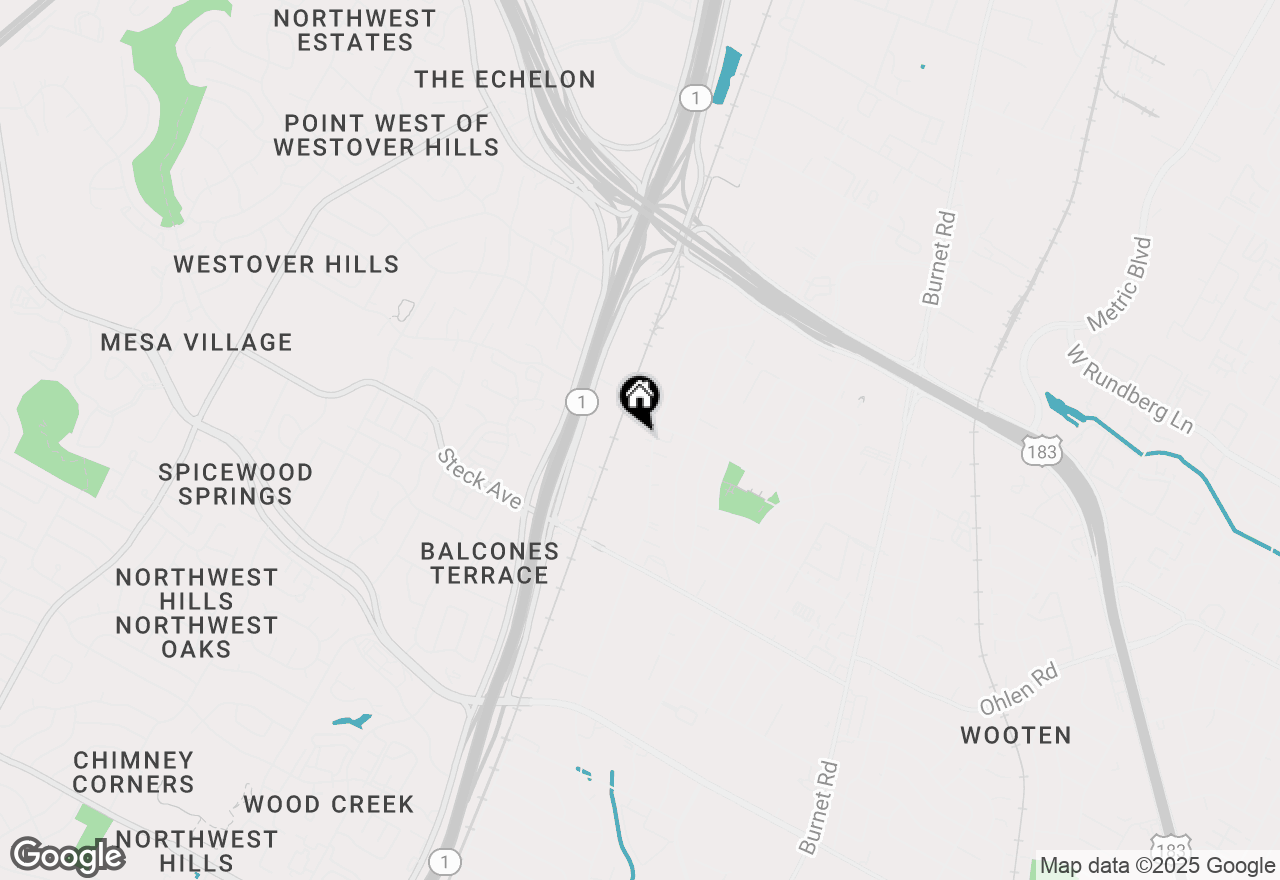 Map of 8500 Shoal Creek Blvd #BLDG 4 STE 200, Austin, TX 78757