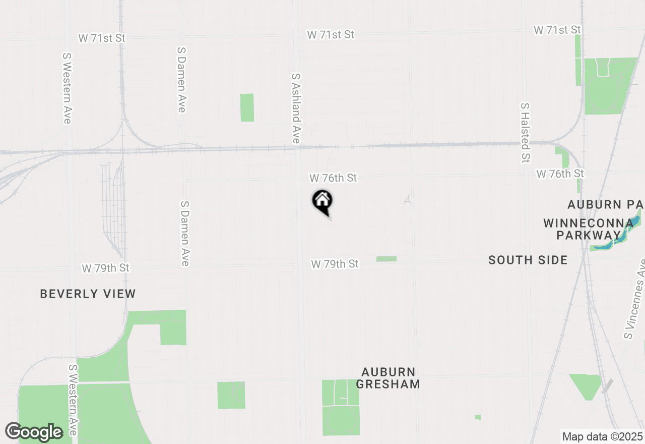 Map of 7731 S Laflin Street, Chicago, IL 60620